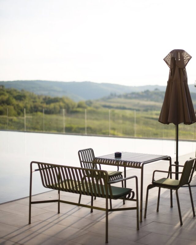 The view. Istrian hills. Roxanich terrace. Sunrise to sunset.🥂 (2)